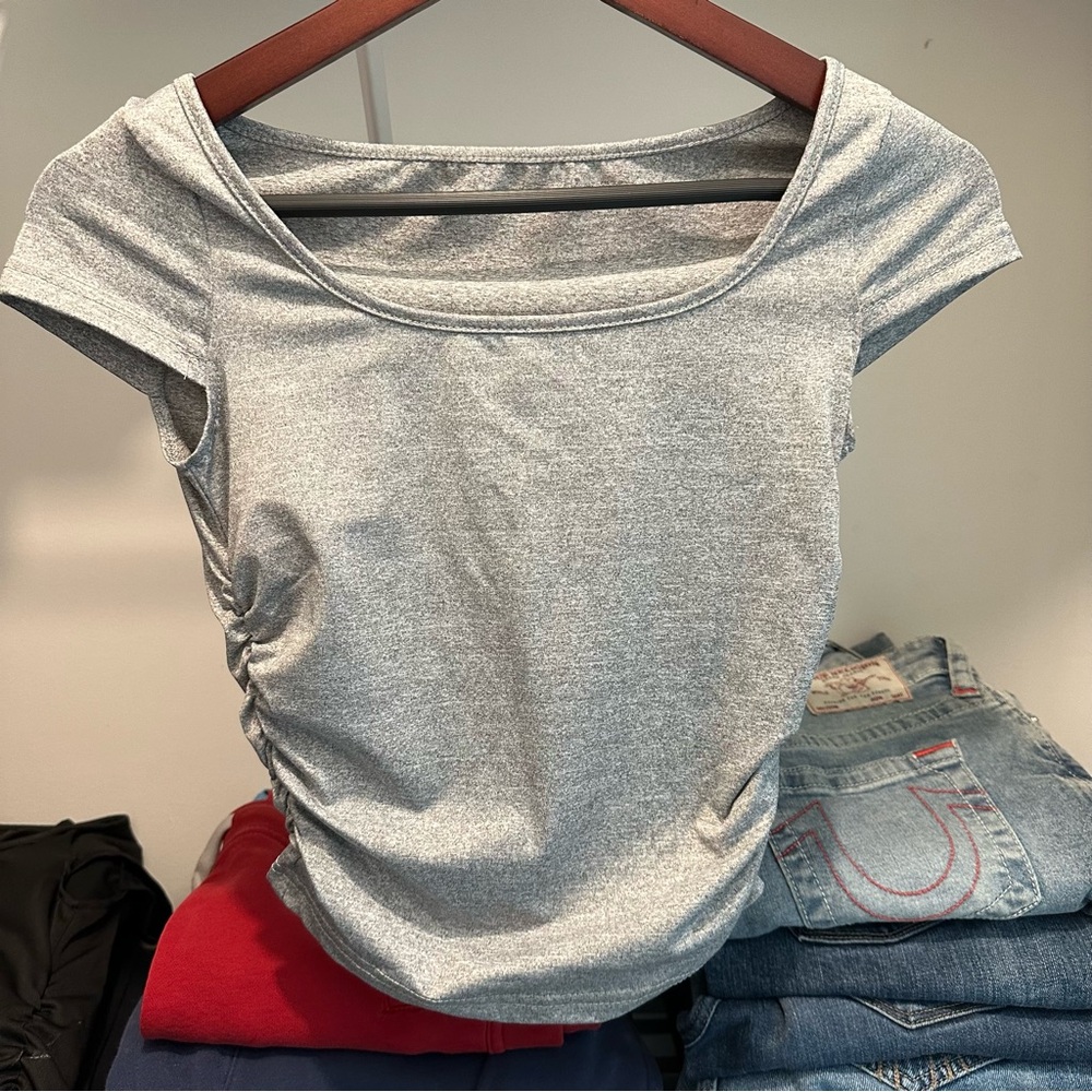 Ruched Short Sleeve